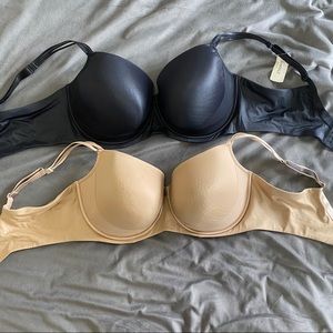 Soma Cooling Balconette Bra Bundle 42G Nude Black